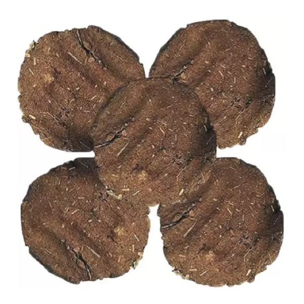 Cow dung cake